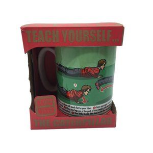 Teach Yourself The Caterpillar Dance Mugs 2010 Novelty Funny 4" Ceramic NEW